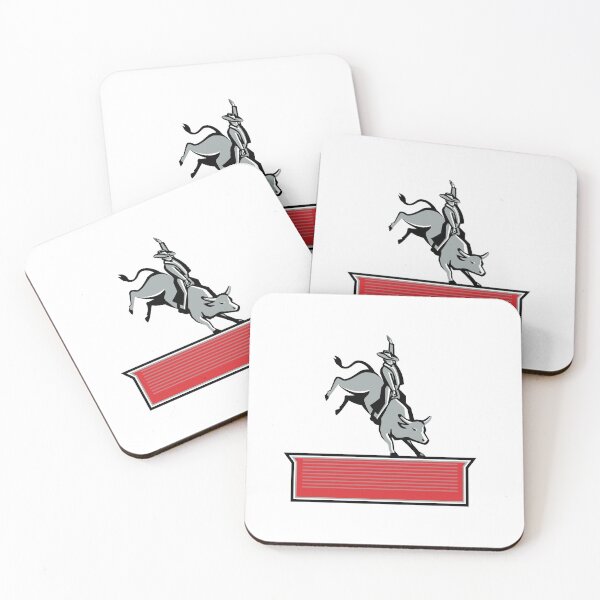 Item preview, Rodeo Cowboy Bull Rider Text Banner Retro designed and sold by patrimonio.