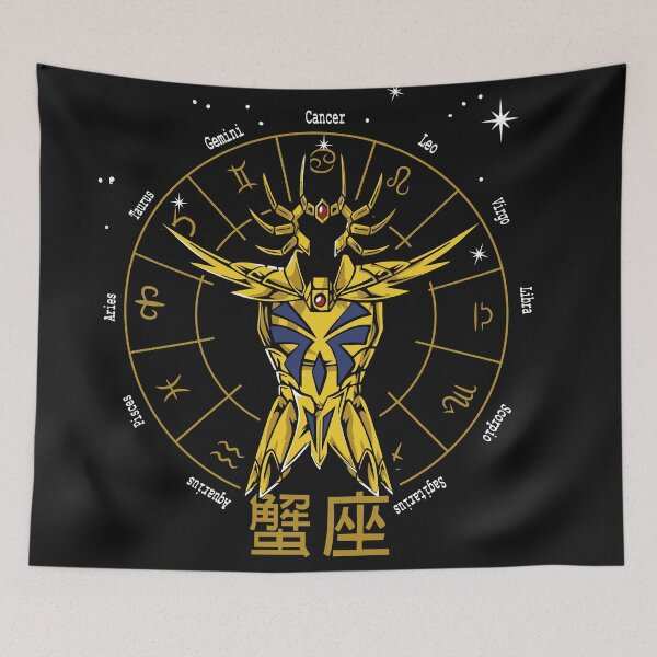 Item preview, CANCER CLOTH - DEATHMASK GOLD CLOTH SAINT SEIYA designed and sold by Frikiflix.