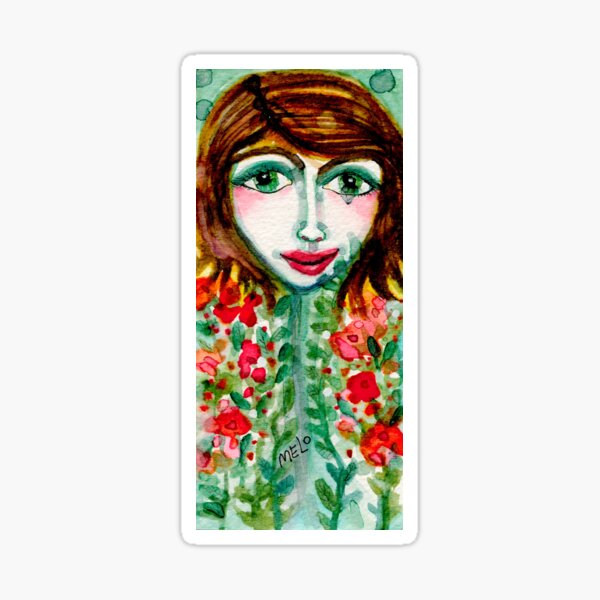 Flower Girl Sticker