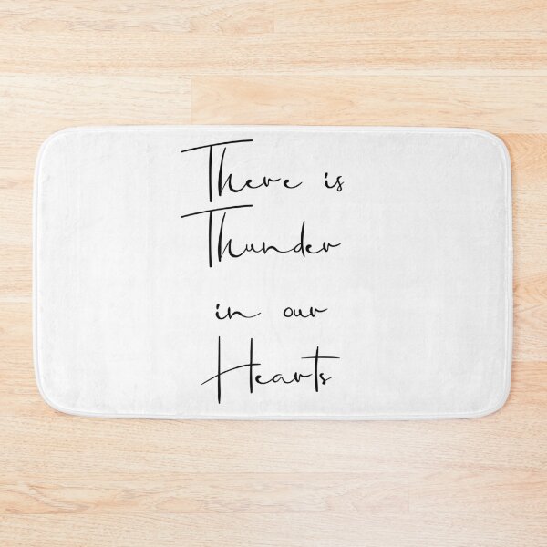 Item preview, There is thunder in our hearts designed and sold by Skippingbird.