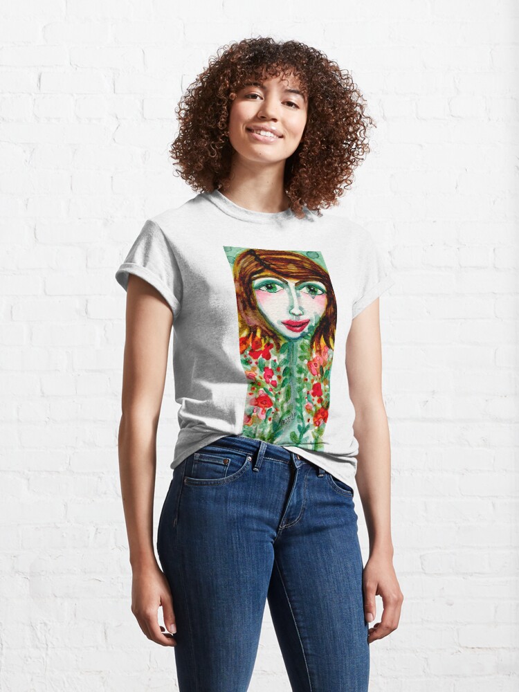 Alternate view of Flower Girl Classic T-Shirt