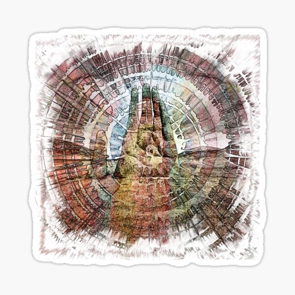The Atlas of Dreams - Color Plate 208 Sticker