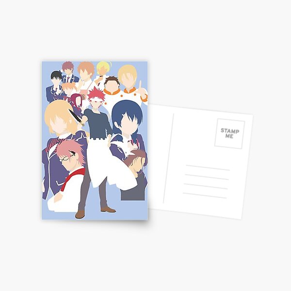 Food Wars! Postcard