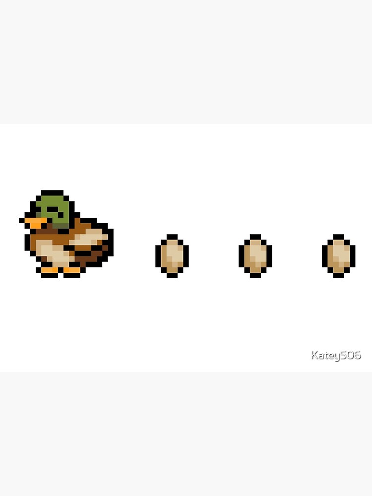 "Stardew Valley Duck Egg Parade" Poster by Katey506 Redbubble