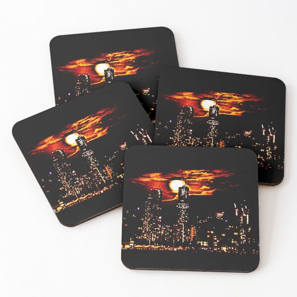 Item preview, Fiery Melbourne Moonlight designed and sold by Geoffrey O'Hearn.