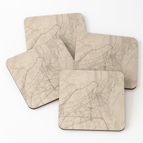 Item preview, Santa Fe Sepia Map designed and sold by CPTVDesign.