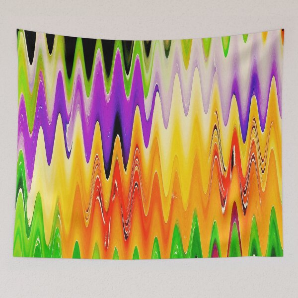 Item preview, Zigzag Purple and Orange designed and sold by JillyBeanDesign.