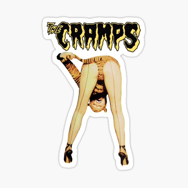 The Cramps Can Your Pussy Do The Dog Shirt, Sticker, Poster, Mask Sticker