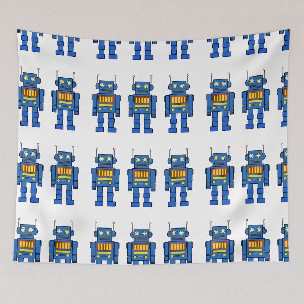 Item preview, Blue Robot designed and sold by LawrenceA.
