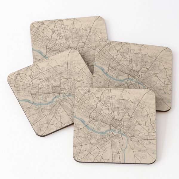 Item preview, Richmond Sepia Map designed and sold by CPTVDesign.