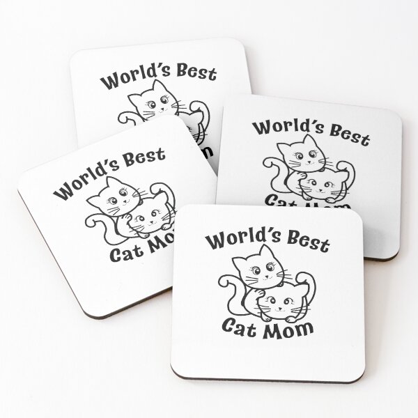 Item preview, World's Best Cat Mom designed and sold by KalaniNikole.