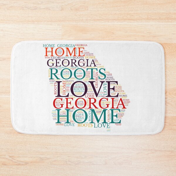 Item preview, Georgia Home, Love, Roots and Family Map designed and sold by marosharaf.