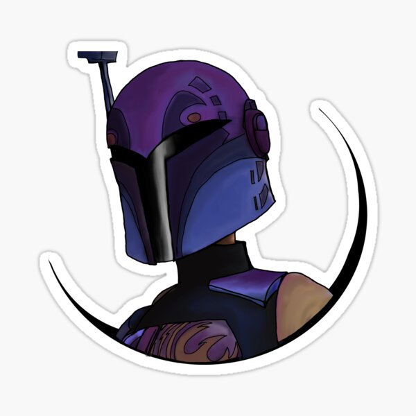 Vista previa del artículo con la obra «Sabine Wren», diseñado y vendido por nycto_ designs.