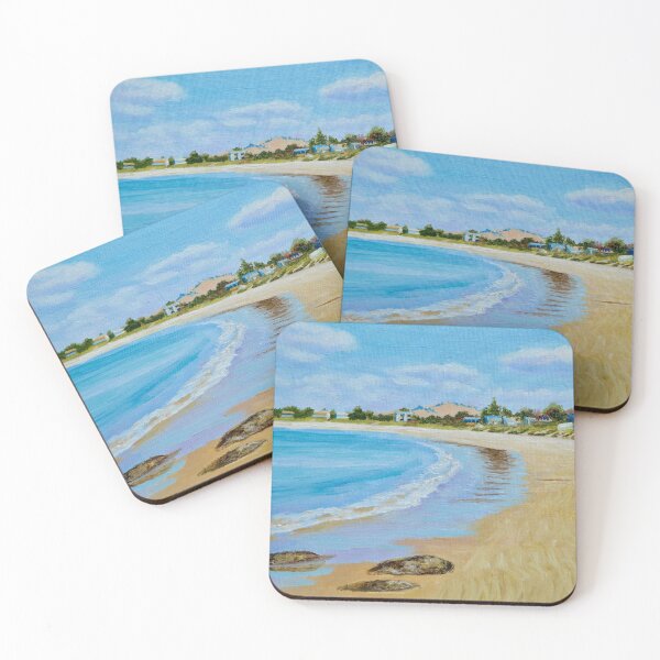 Item preview, Cremorne Beach east of Hobart, Tasmania designed and sold by Dai Wynn Fine Art.