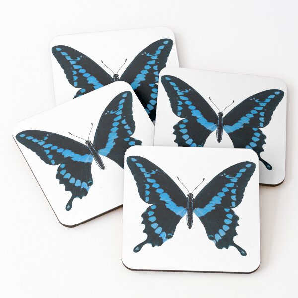 Item preview, Blue Butterfly (Swallowtail) designed and sold by themewbert.