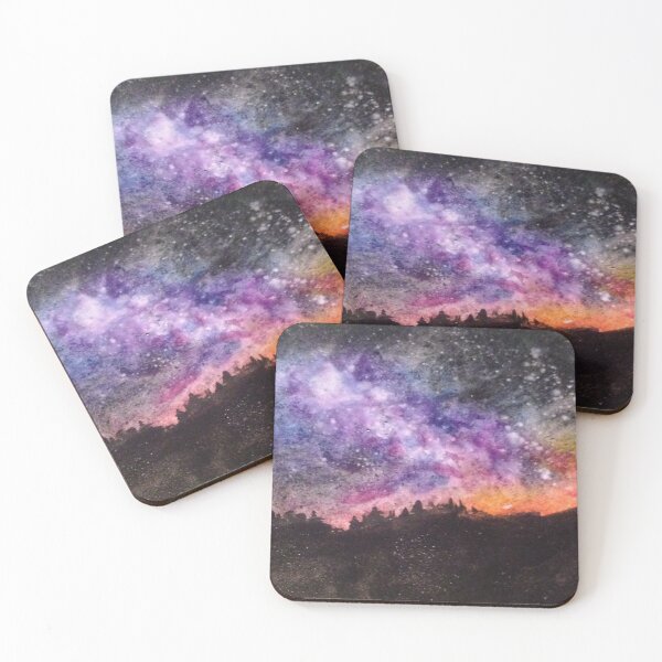 Item preview, Galaxy Watercolor Painting designed and sold by prachaelh.