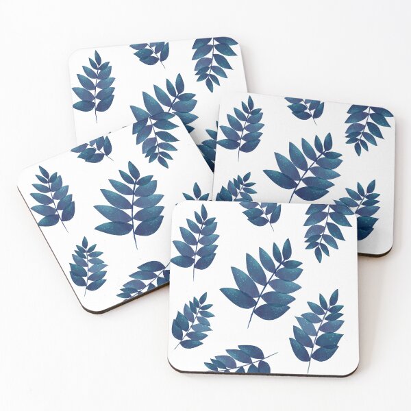 Item preview, Teal Galaxy Leaves designed and sold by PaintingbyAgnes.