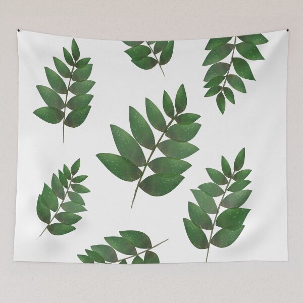 Item preview, Green Galaxy Leaves designed and sold by PaintingbyAgnes.