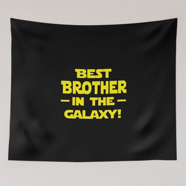 Item preview, 'Best Brother In The Galaxy!' (Black) designed and sold by The Button Gal.