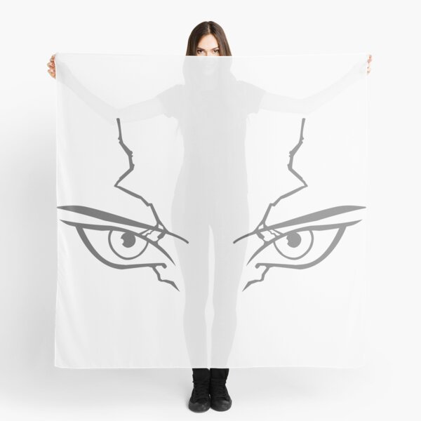 Dr Stone: Senku's eyes minimalist Scarf