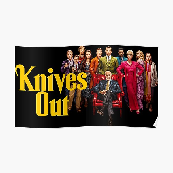 Knives Out Logo Poster | ubicaciondepersonas.cdmx.gob.mx