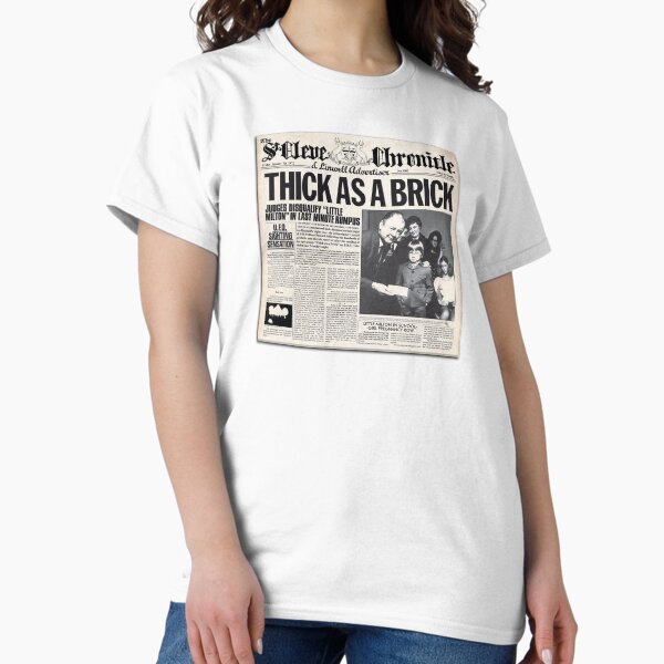 Item preview, Jethro Tull - Thick as a Brick Newspaper designed and sold by Blinded By The Light.