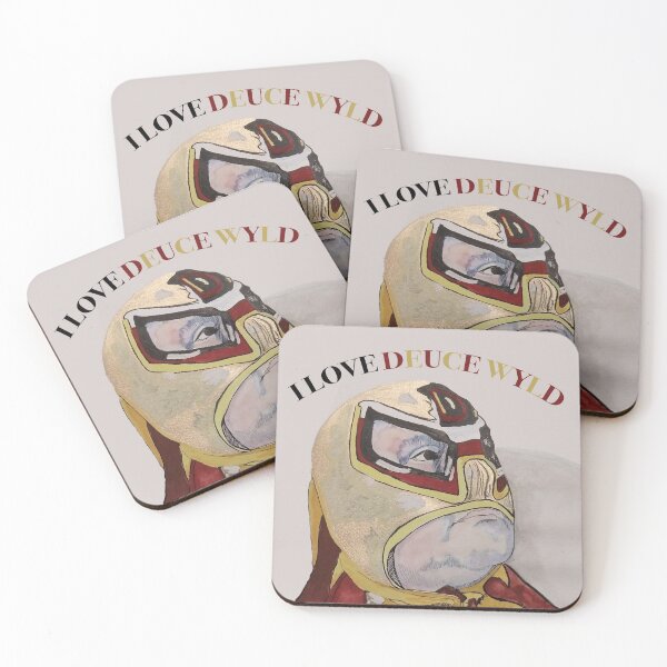 I Love Deuce Wyld Coasters (Set of 4)