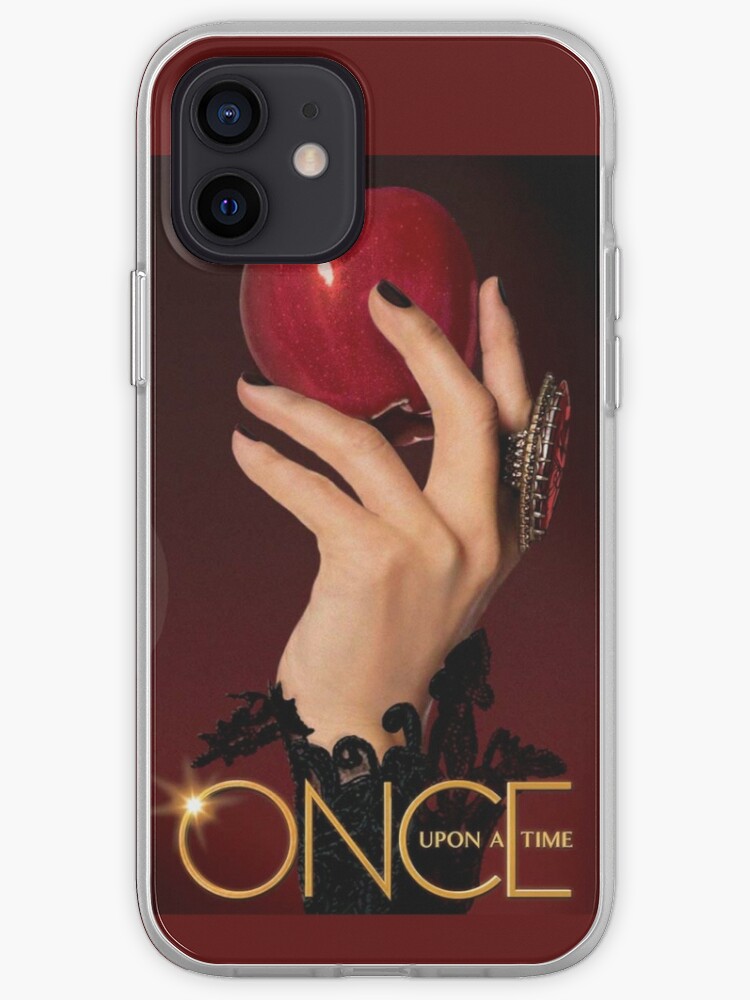 Ouat Red Apple Evil Queen Poster Iphone Case Cover By Fandomanonymity Redbubble