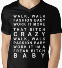 Lady Gaga Bad Romance Men's V-Neck T-Shirt