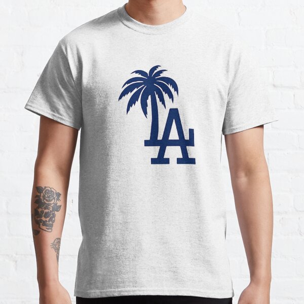 Los Angeles Palm Tree - White Classic T-Shirt