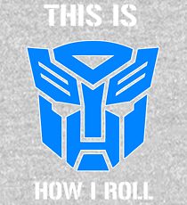 Autobot - This is how I roll Kids Pullover Hoodie