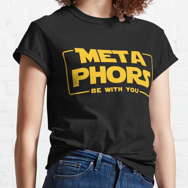 Item preview, Metaphors Be With You - English Teacher Gift designed and sold by simplytldr.
