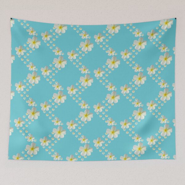 Item preview, Frangipani - White and Yellow designed and sold by STHogan.