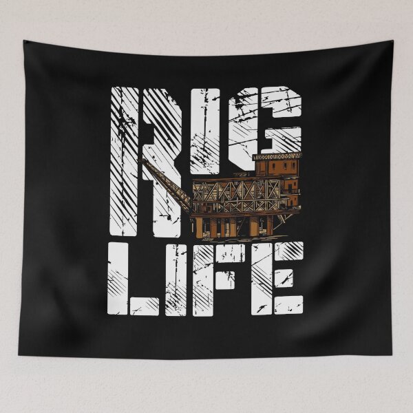 Item preview, Rig Life Oilfield Roughneck for Rig Hands T-Shirt designed and sold by simplytldr.