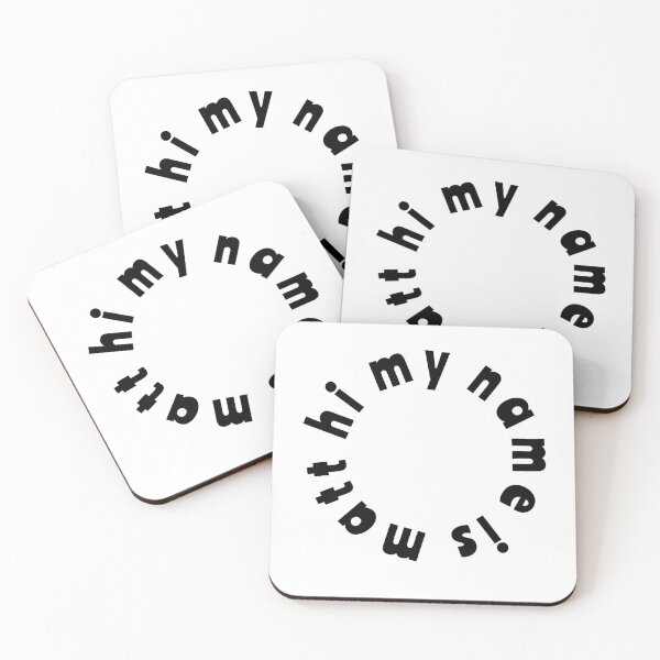 Item preview, Hi my name is Matt  designed and sold by sassysstickers.
