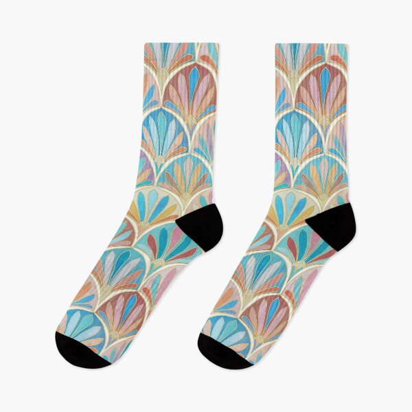 Item preview, Vintage Twenties Art Deco Pastel Pattern designed and sold by micklyn.