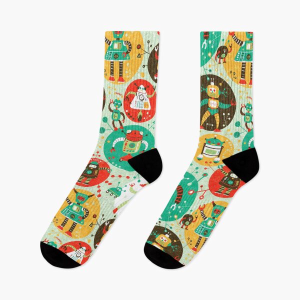Item preview, Vintage Robots designed and sold by Gaia Marfurt.