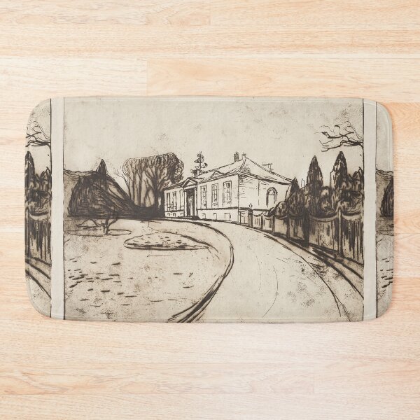 Item preview, The House (1902) by Edvard Munch  designed and sold by Vintage Designs +.
