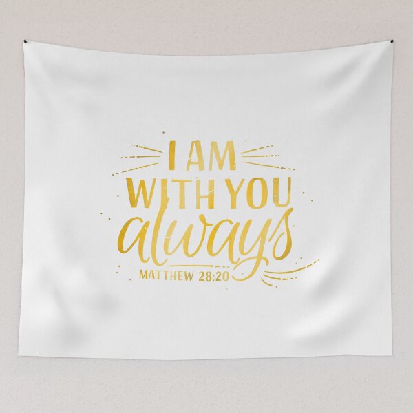 Item preview, Matthew 28:20 - I am with you always designed and sold by Motivburg.