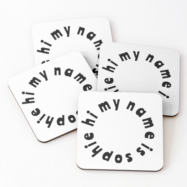 Item preview, hi my name  is sophie designed and sold by sassysstickers.