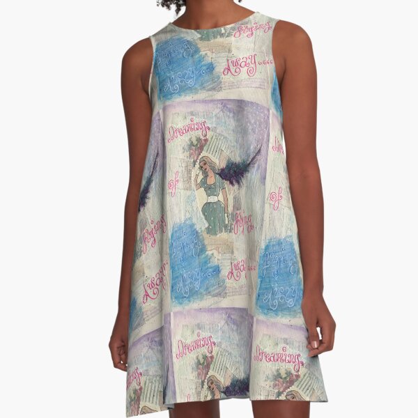 Dreaming of Flying Away A-Line Dress