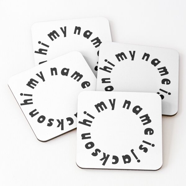 Item preview, hi my name is jackson   designed and sold by sassysstickers.