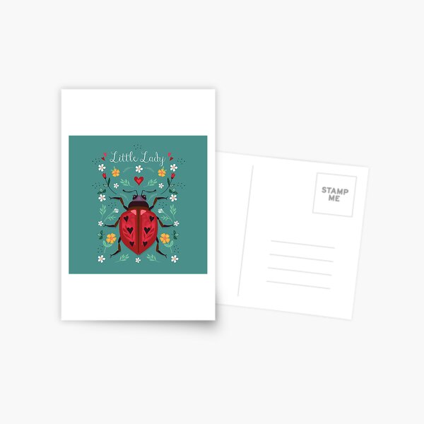 Little Lady Postcard