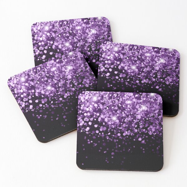 Item preview, Dark Night Purple Black Glam #1 (Photo of Glitter Only - Not Reflective) designed and sold by Anita's & Bella's Art.