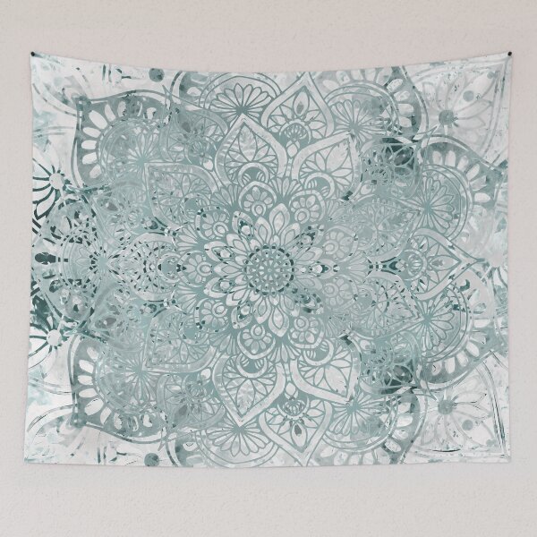 Item preview, Mandala Yoga Love, Spirit Green designed and sold by meggydesigns.