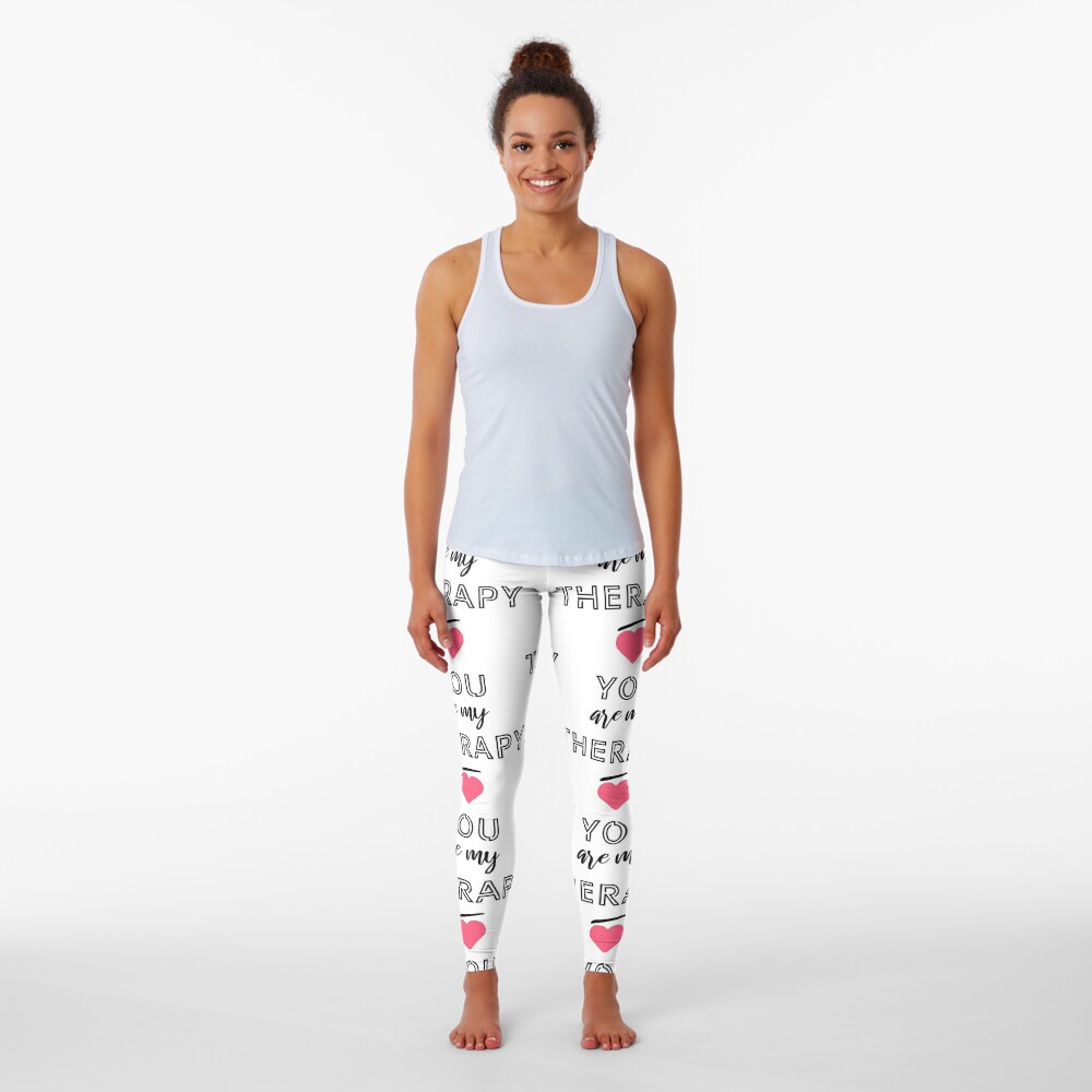 They whisper things Leggings by HappyMelvin, Society6