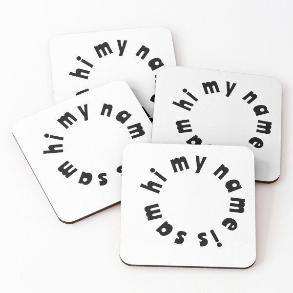 Item preview, hi my name is sam designed and sold by sassysstickers.