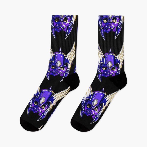 Item preview, Valhalla Cat Feline Kitten Veteran with Deep Purples and gold Armour  designed and sold by aventi24.