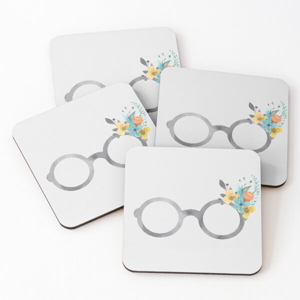 Item preview,  Round Eyeglasses With A Floral Bouquet designed and sold by Primroaddesigns.