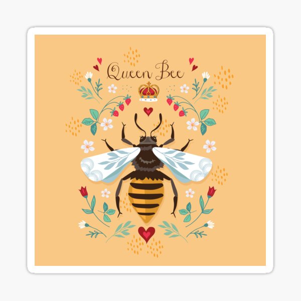 Queen Bee Sticker